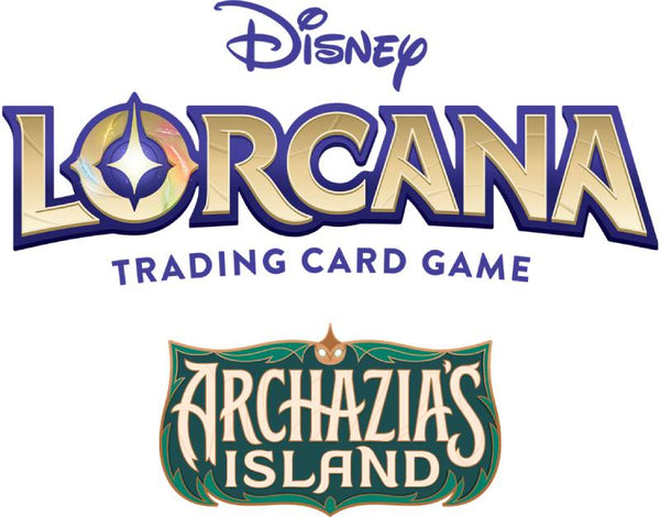 disney-lorcana-trading-card-game-archazias-island-booster-box-englisch-logo