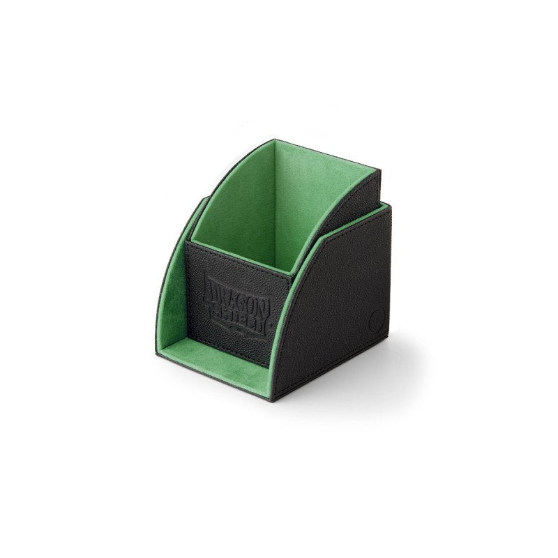       dragon-shield-nest-deck-box-100-black-green-parts