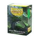 dragon-shield-standard-sleeves-matte-dual-apple-green-silver-100-sleeves