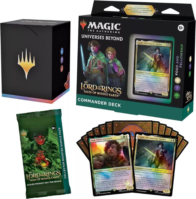 magic-the-gathering-the-lord-of-the-rings-tales-of-middle-earth-commander-deck-food-and-fellowship-inhalt