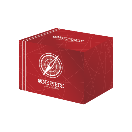 Clear Card Case - Standard Red