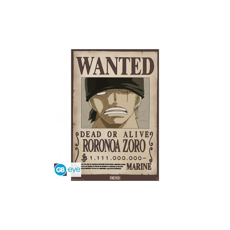 one-piece-maxi-poster-wanted-zoro-wano