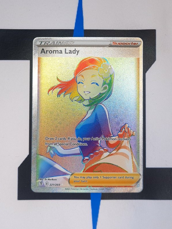 pokemon-karten-aroma-lady-evolving-skies-rainbow-rare-englisch