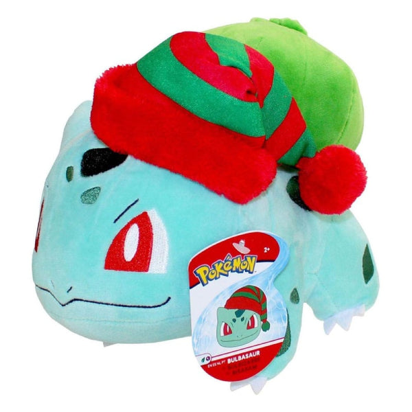 pokemon-pluschfigur-winter-bisasam-mit-weinachtsmuetze-20cm