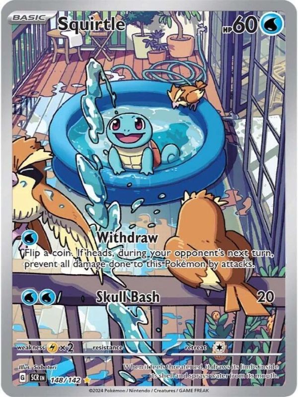 pokemon-scarlet-violet-stellar-crown-card-squirtle-illustration-rare-148-englisch