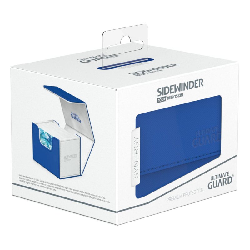       ultimate-guard-sidewinder-100-xenoskin-synergy-blue-white-box-front