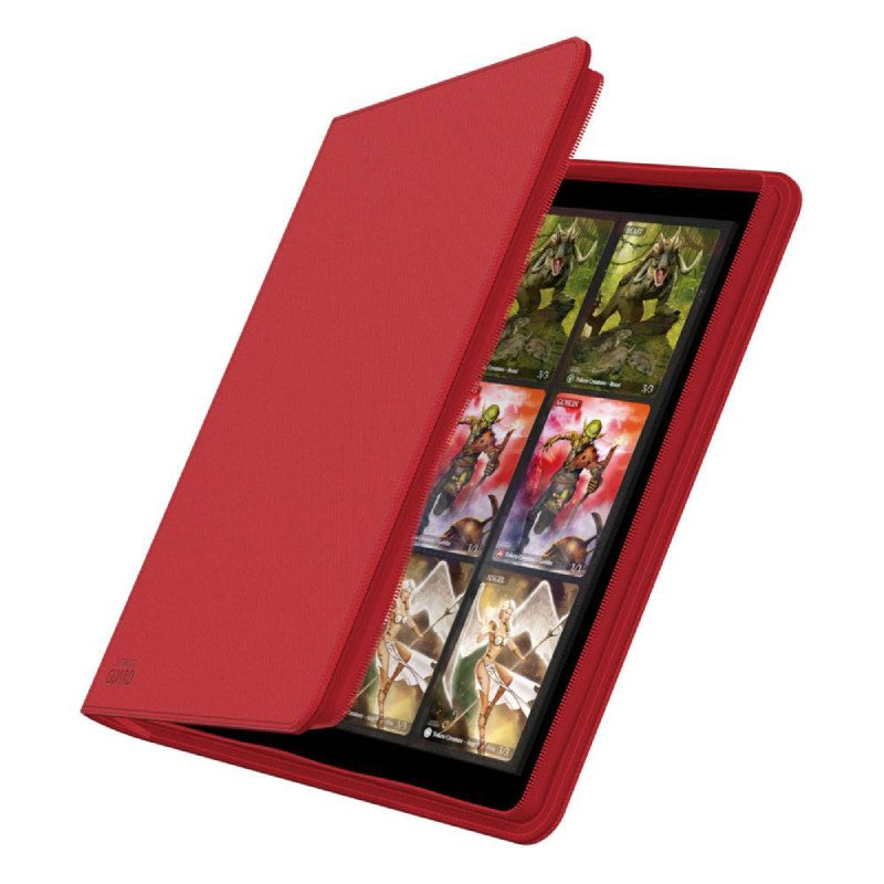 ultimate-guard-zipfolio-480-24-pocket-xenoskin-quadrow-rot-seitlich-offen