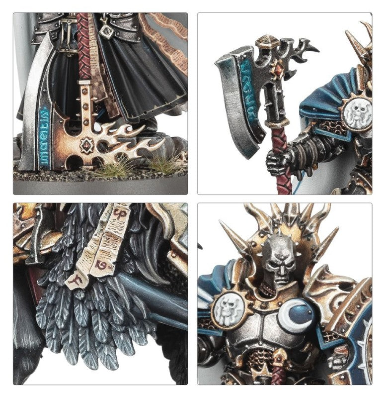 warhammer-age-of-sigmar-skaventide-and-exclusive-objective-markers-englisch-stormcast-eternals-lord-terminos-waffe-nahaufnahme