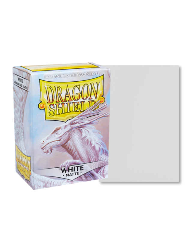 100-standard-dragon-shield-sleeves-matte-white