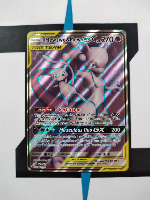 Mewtwo & Mew GX UNM222 EN NM