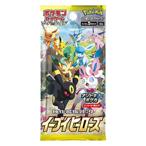 Pokemon TCG Eevee Heroes Booster Pack in japanischer Sprache