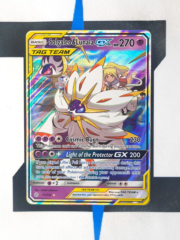 Solgaleo & Lunala GX CEC75 EN NM