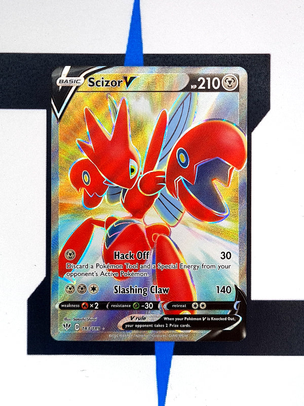 pokemon-karten-scizor-v-fullart-darkness-ablaze-183-englisch